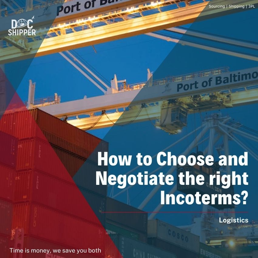 Shipping: How to Choose and Negotiate the right Incoterms?