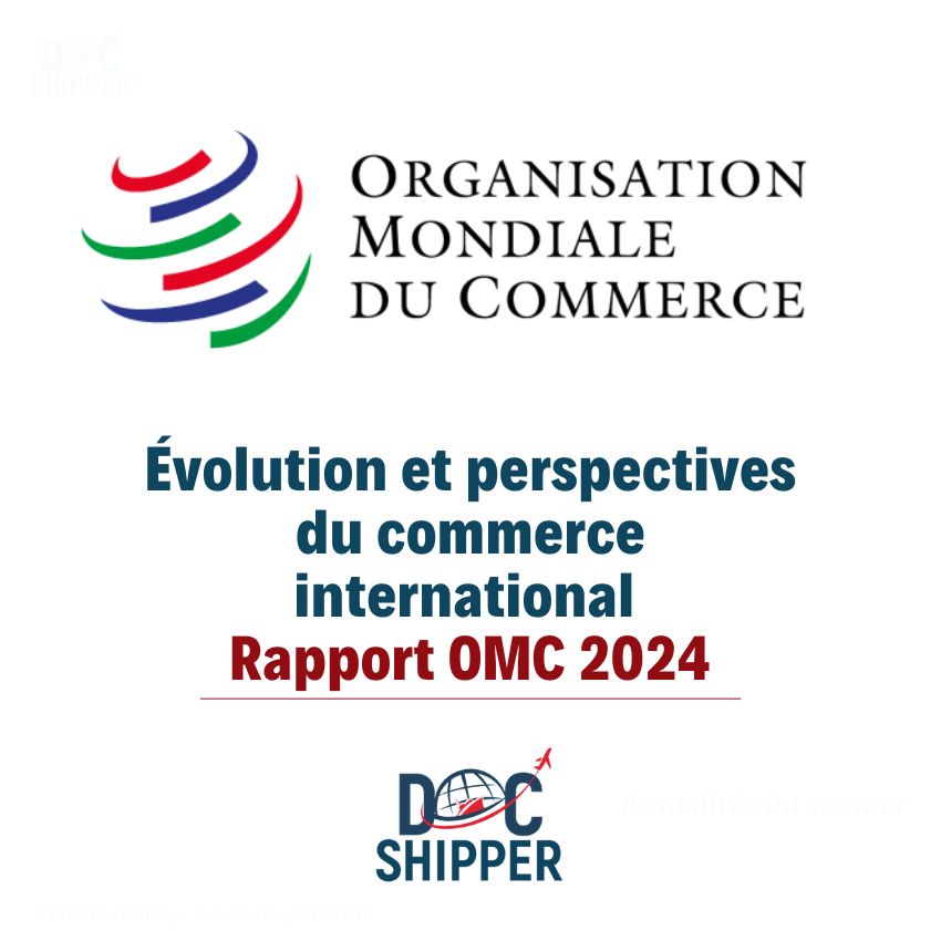 Évolution et perspectives du commerce international : Rapport OMC 2024